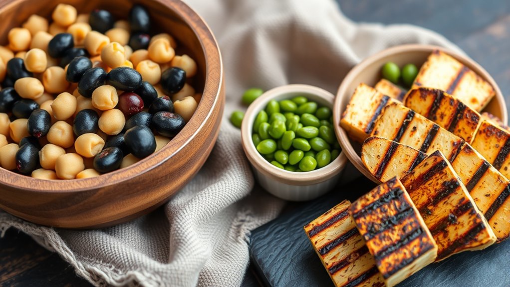 vegan protein sources variety