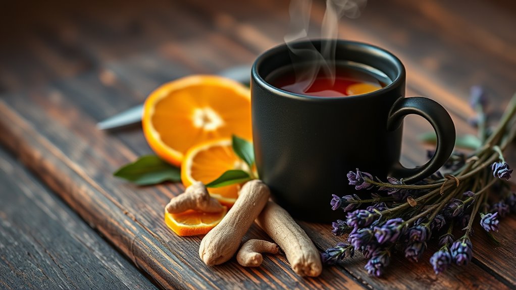 vegan teas and adaptogens