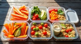 vegan travel meal prep