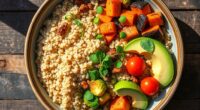 vegetarian ancient grain bowls