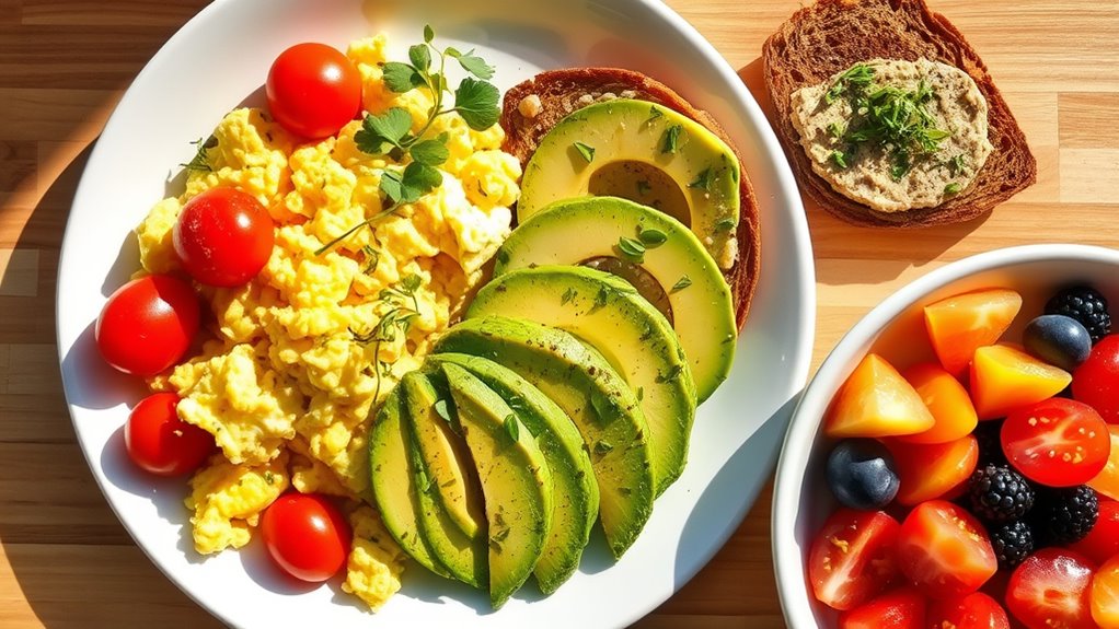 vegetarian breakfast ideas energize