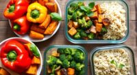 vegetarian meal prep tips