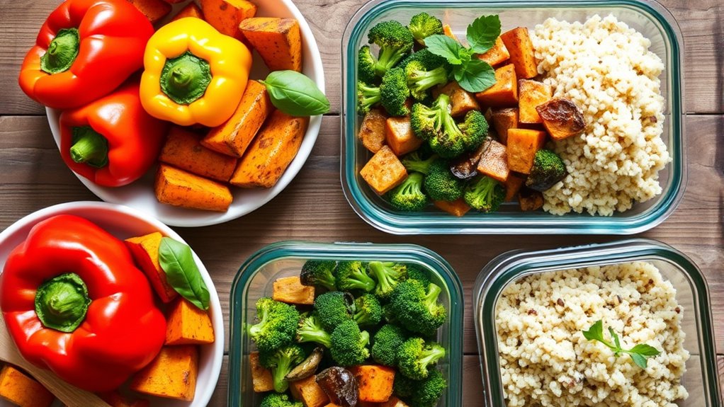 vegetarian meal prep tips