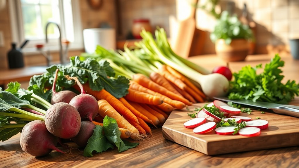 vegetarian root to stem cooking