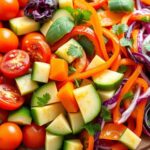 Nutrient-Packed Vegetarian Salads vibrant healthy veggie salads