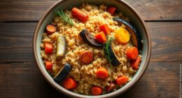 whole grain vegetable pilaf