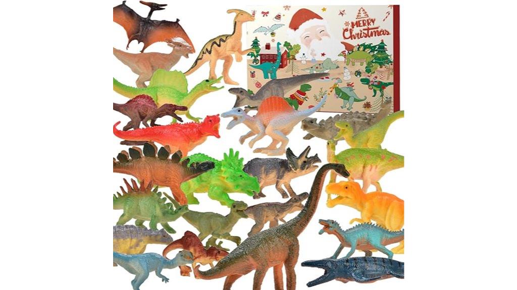 dinosaur themed 2025 advent calendars