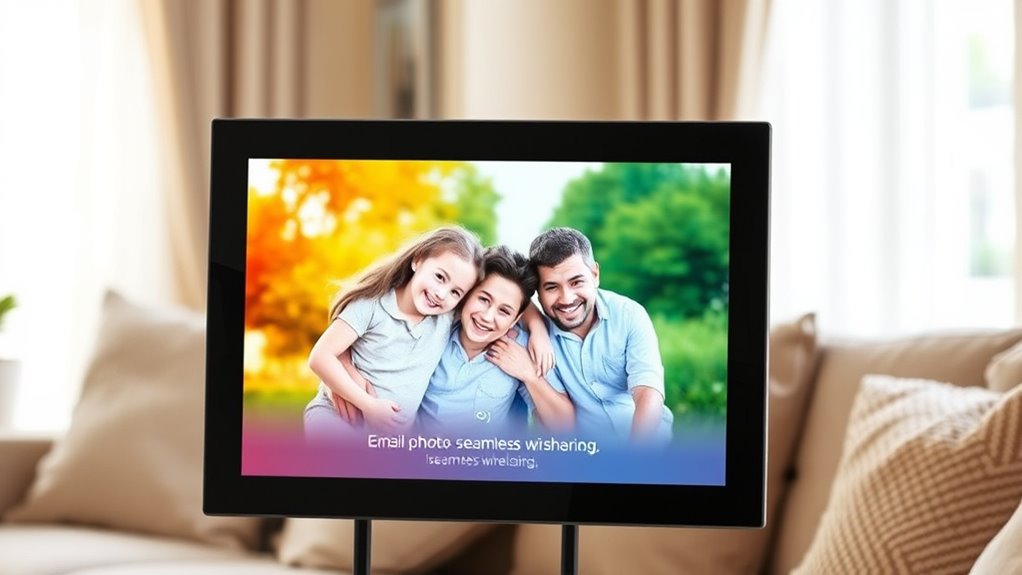 email photo sharing features