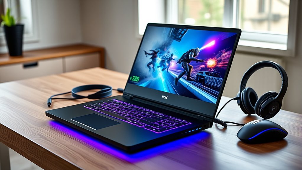 key gaming laptop features
