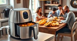 large family air fryers