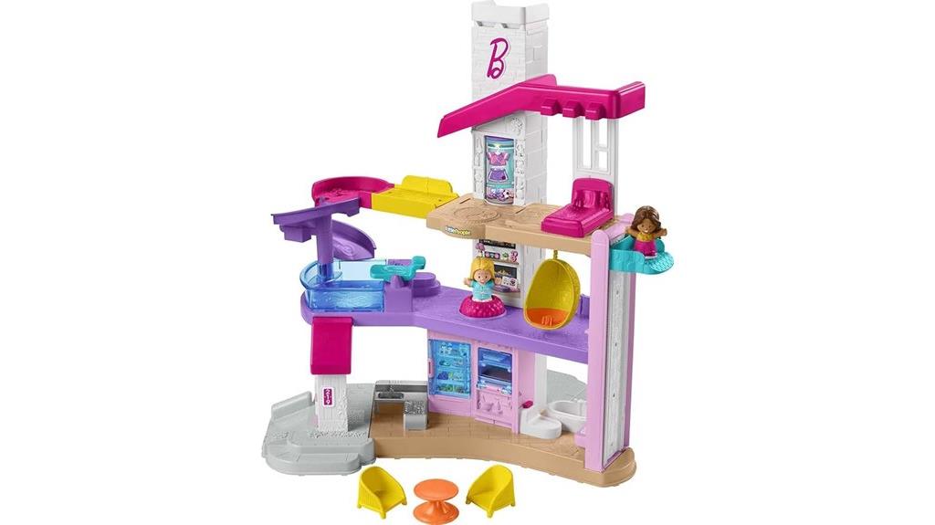 toddler barbie dreamhouse playset