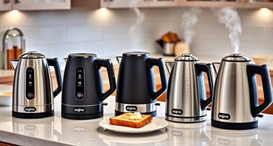top temperature control electric kettles