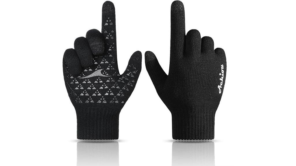 unisex winter gloves pair
