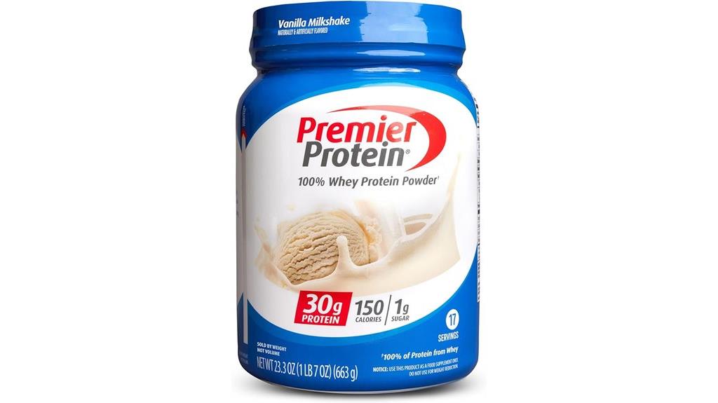 vanilla milkshake protein powder