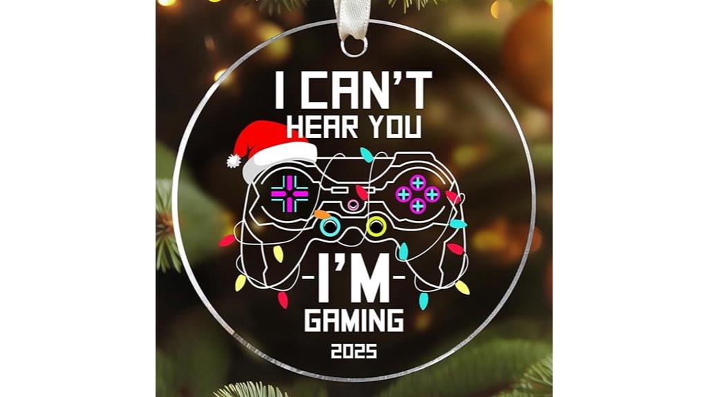 video game themed ornaments