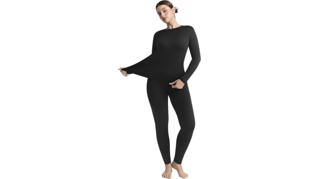 warm fleece lined thermal underwear