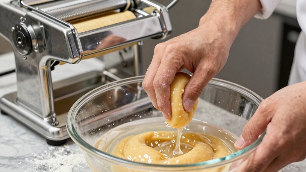 adjust water based on flour