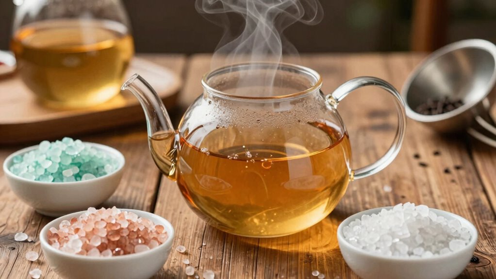 adjust water mineral levels