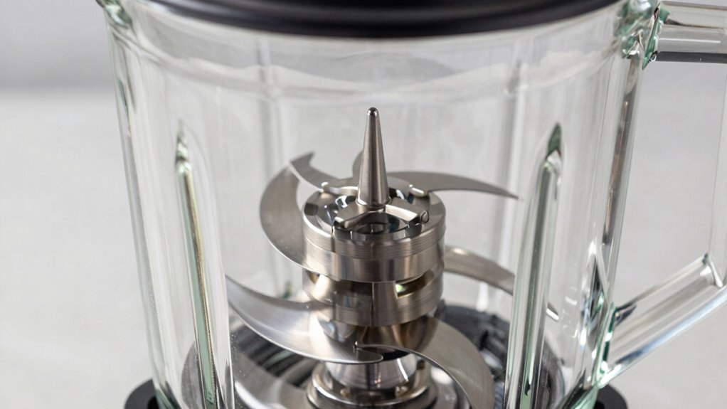 blade placement influences blending