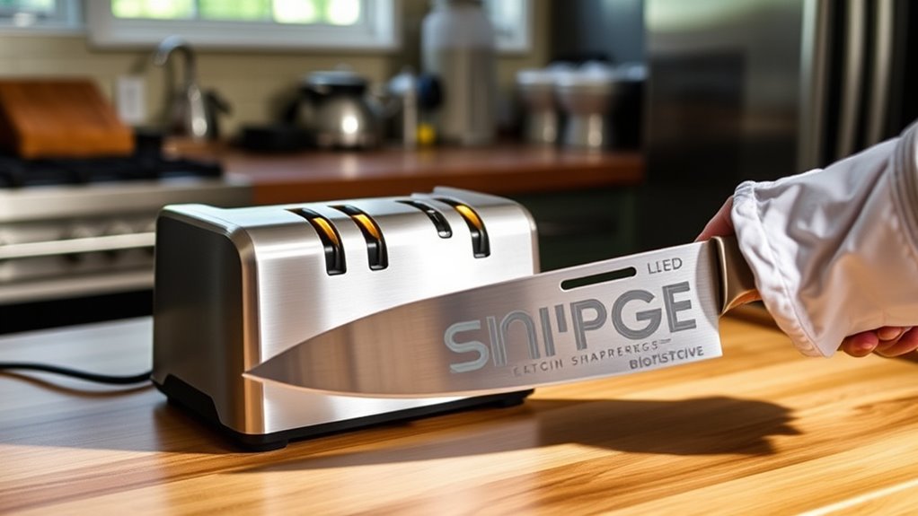 blade sharpening performance safety