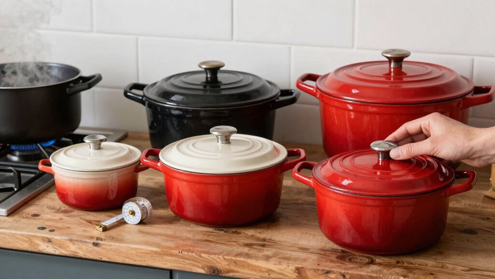 choose dutch oven size wisely