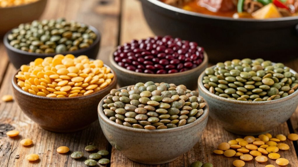 choose hearty nutty lentils