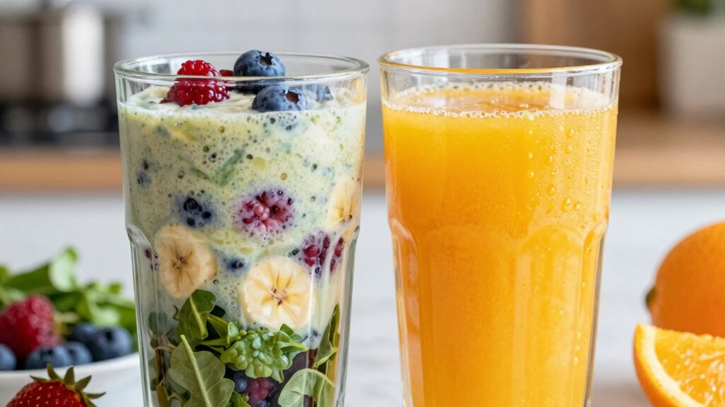 choose smoothies for fiber