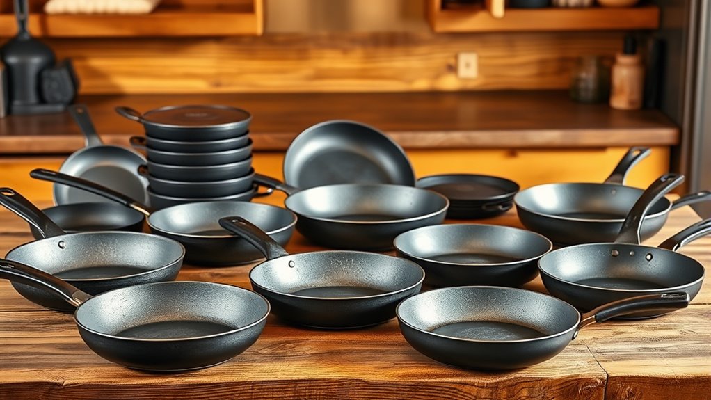 choosing durable seasoned skillets