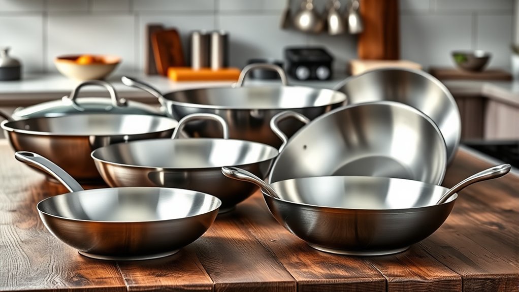 choosing durable stainless steel wok