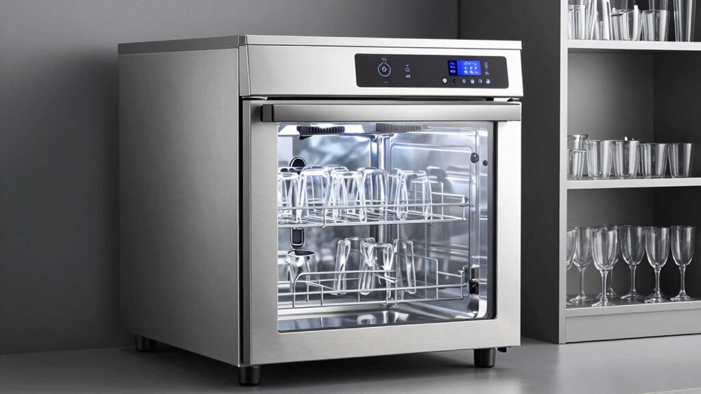 choosing efficient commercial glasswasher