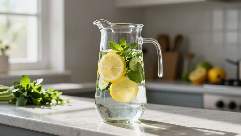 choosing the right infused water pitcher
