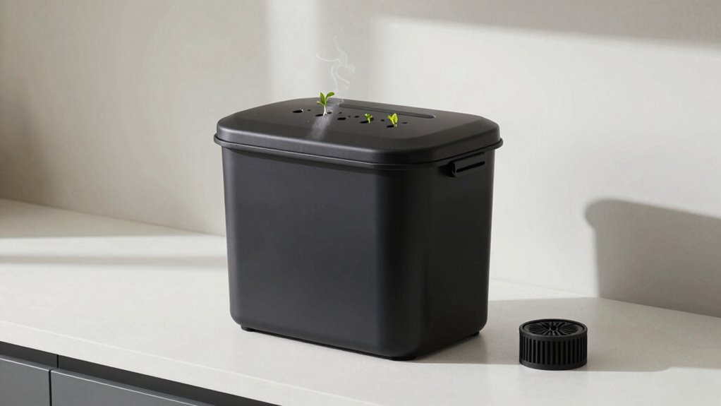 compact odor controlled indoor composting