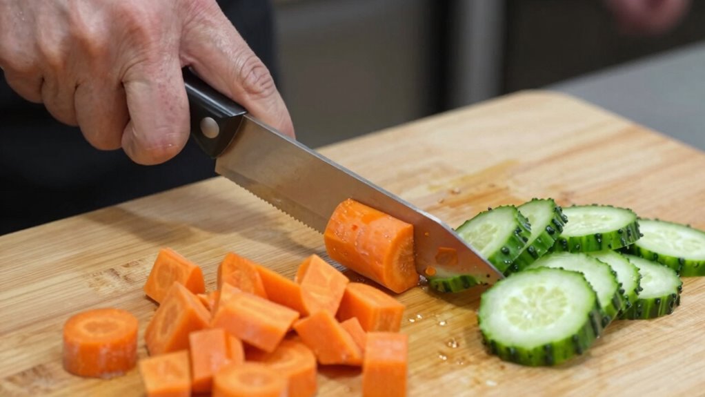 consistent precise vegetable cuts