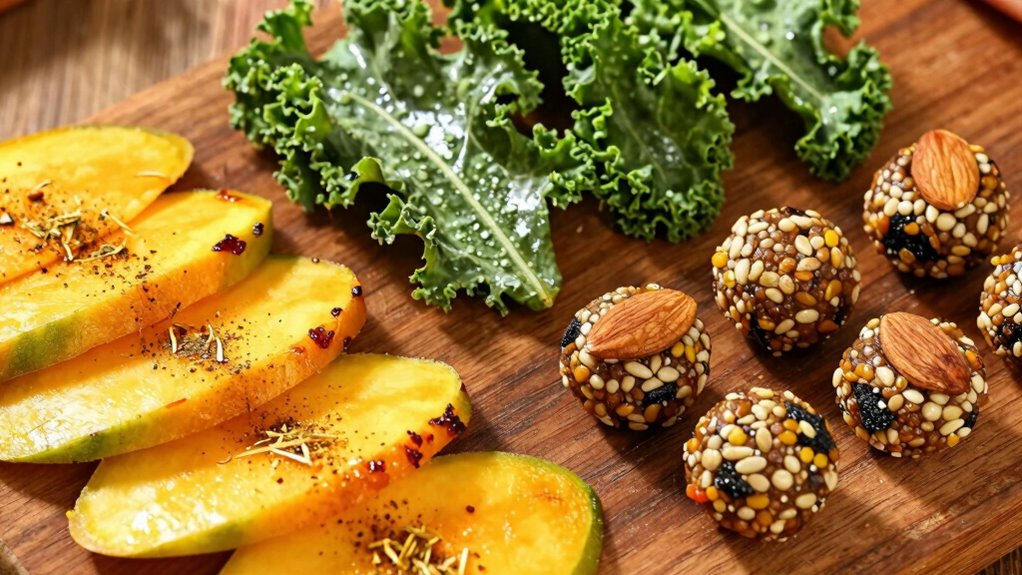 creative raw snack flavor pairings