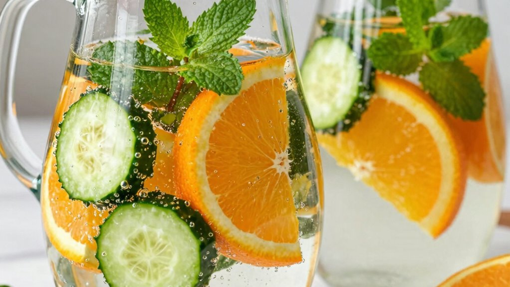creative savory infused water