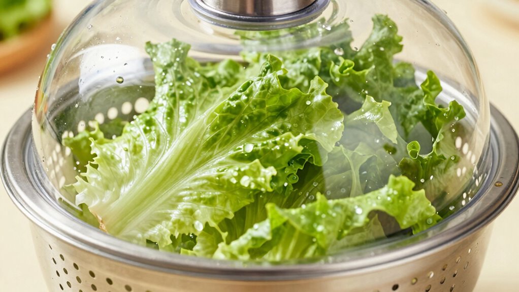 dry greens before storage