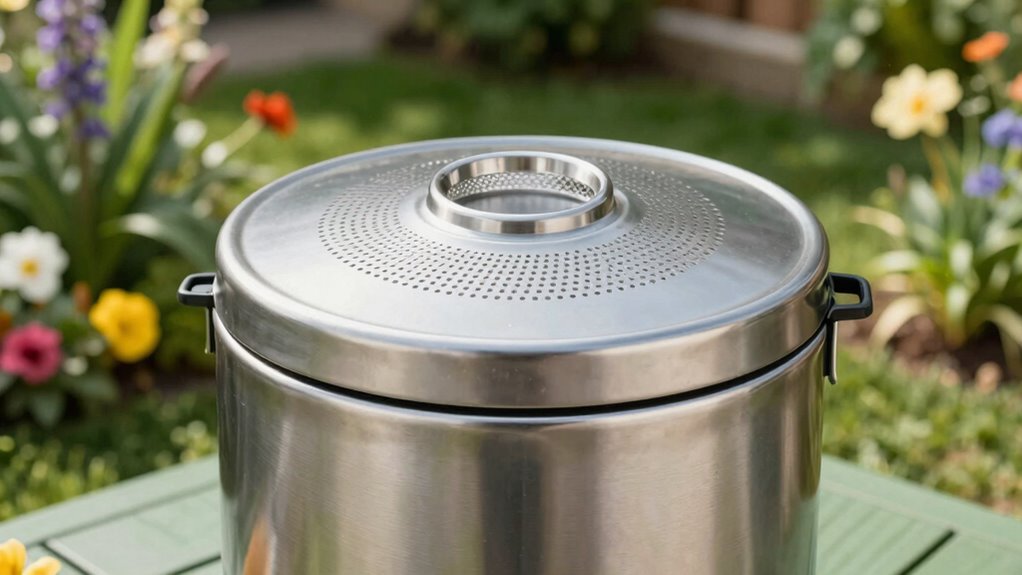 durable odor controlled compost bin