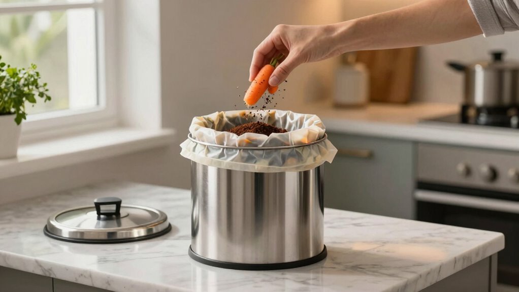 easy daily composting routines