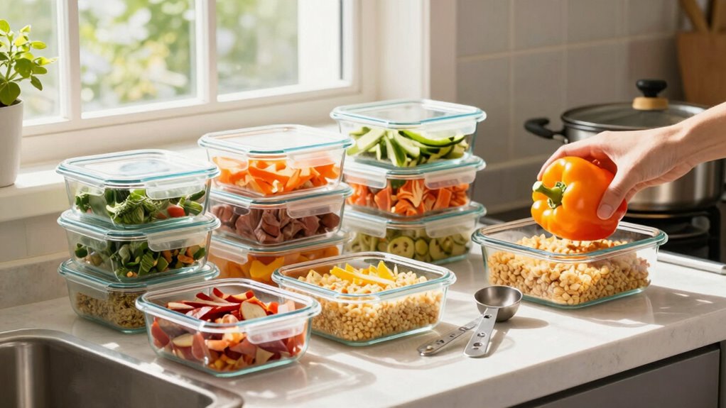 efficient meal prep organization