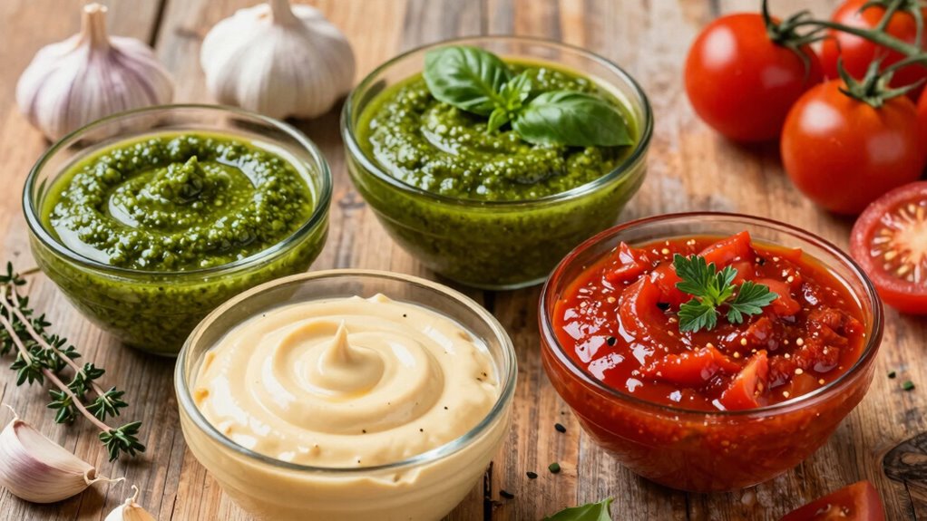 elegant plating elevates sauces