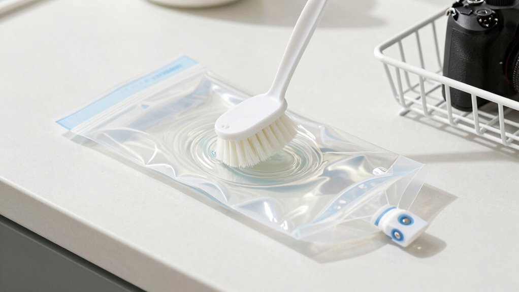 gentle cleaning preserves silicone