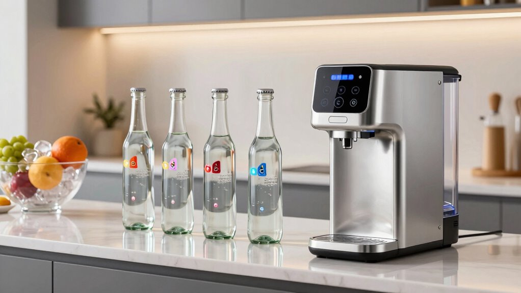 glass bottle soda maker considerations