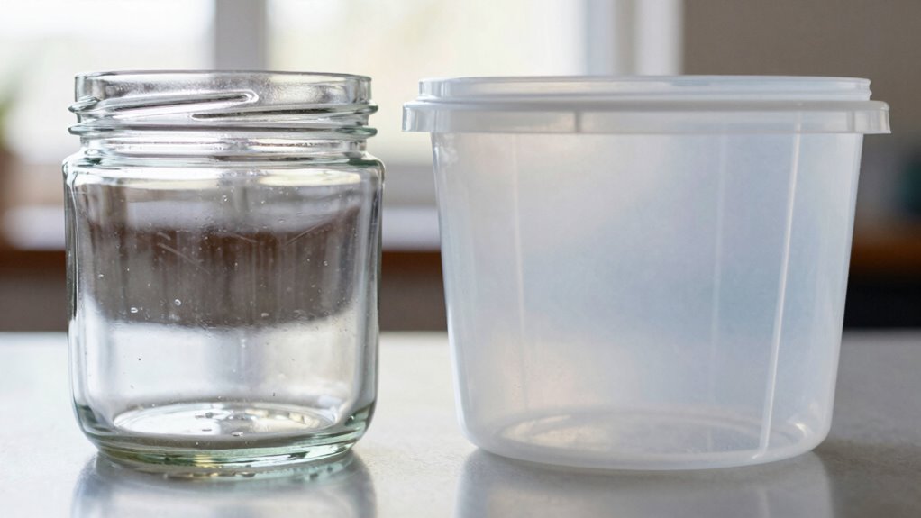 glass is more fragile than plastic