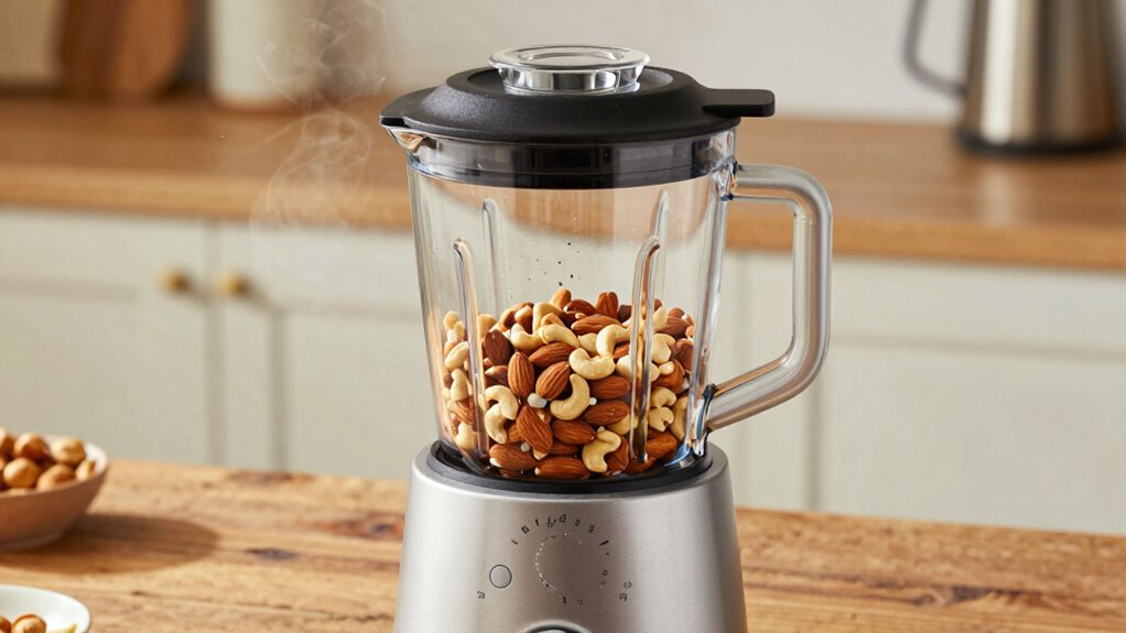 gradually increase blending speed