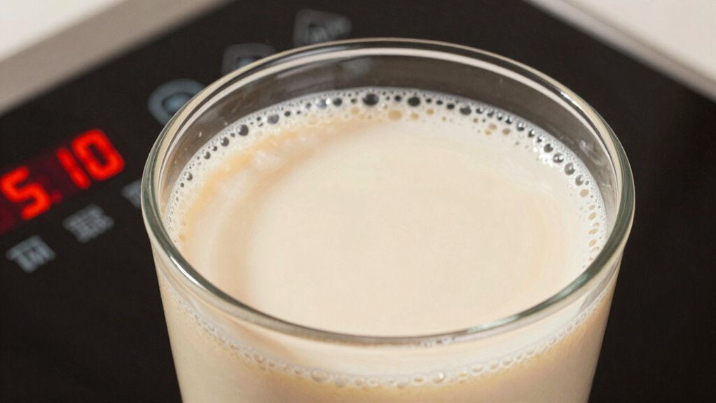 heating oat milk causes sliminess