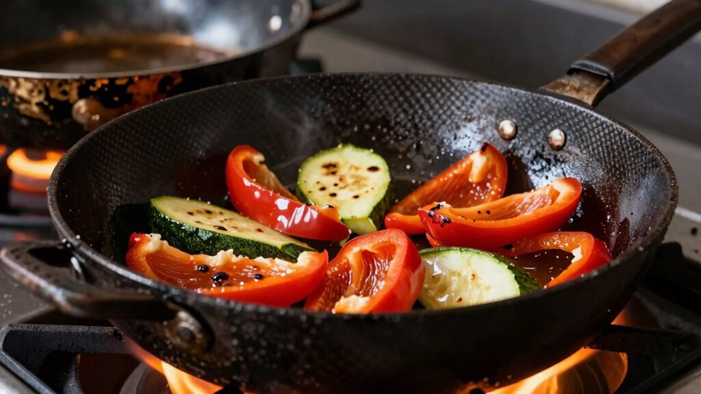 high heat degrades nonstick coatings