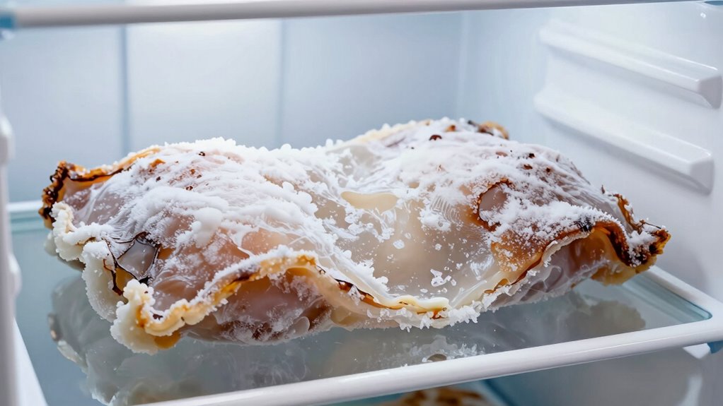 identify visible frost signs