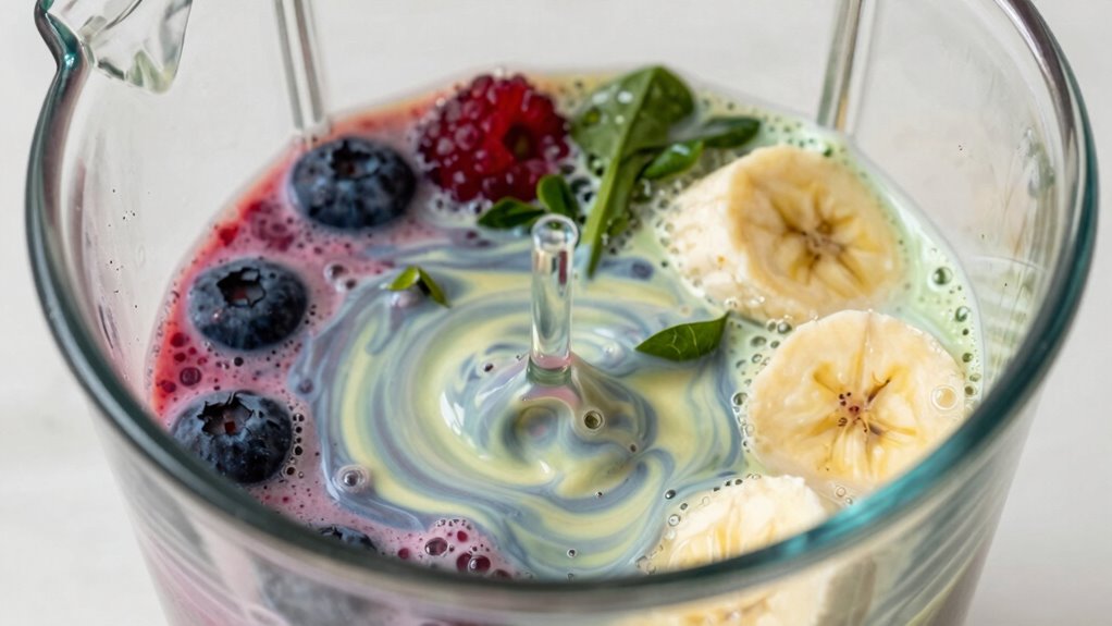 keep smoothies uniformly blended