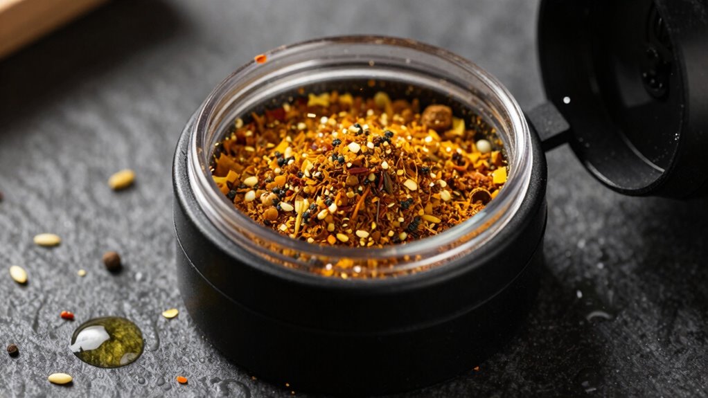 keep spices dry and airtight