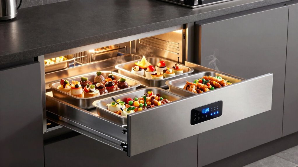 key features for food warmers